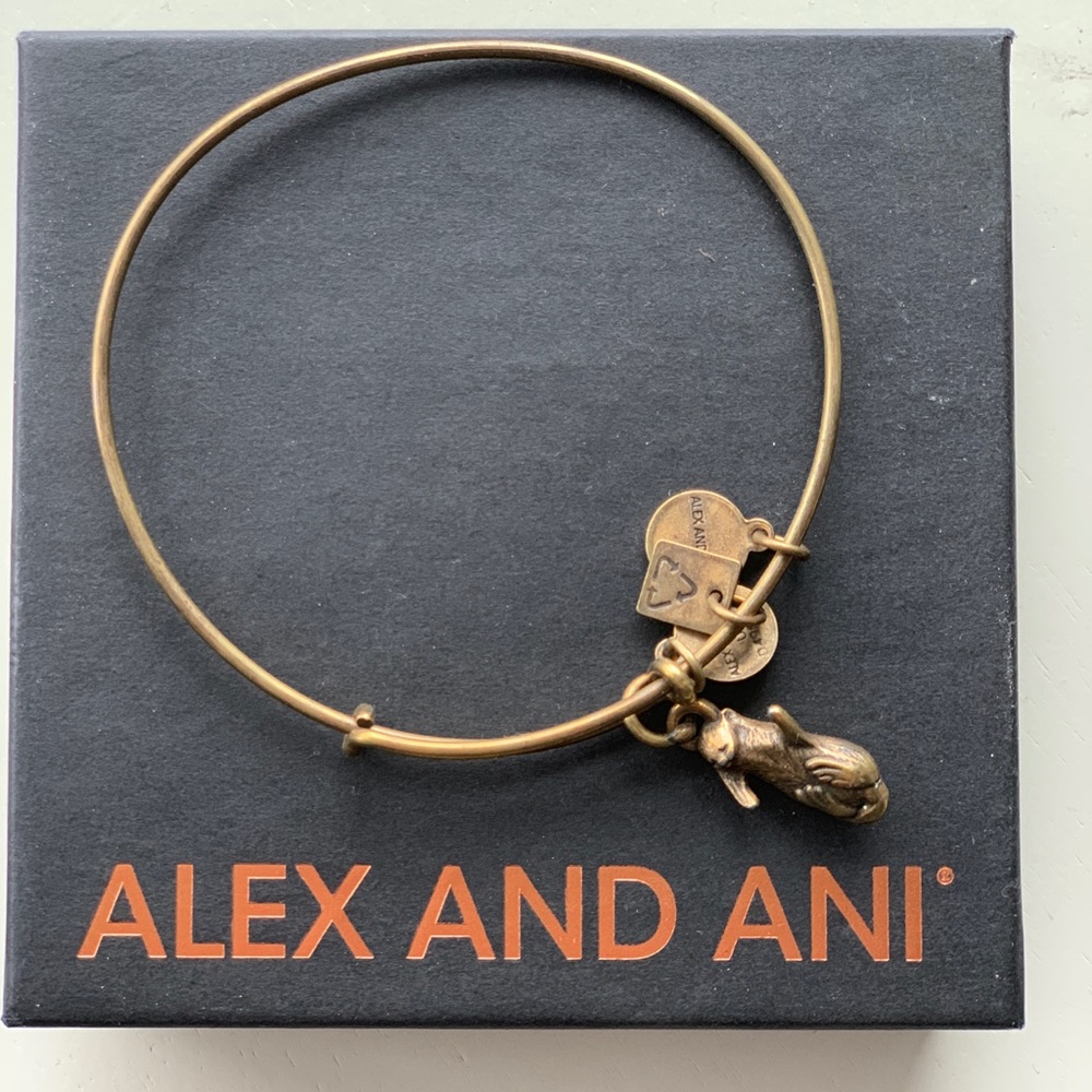 ALEX AND ANI side by side otter bangle
